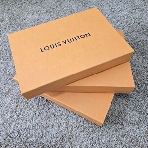 Authentic orange Louis Vuitton Empty box